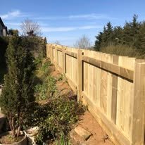 RMH Forestry - feather edge fencing cornwall